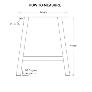 A-Style, Table Leg, Dining Table Legs, Desk Leg, Metal Leg, Coffee Table Leg, Furniture Leg, Bench Leg, Hairpin Leg, Tube 2x2 SINGLE LEG image 2