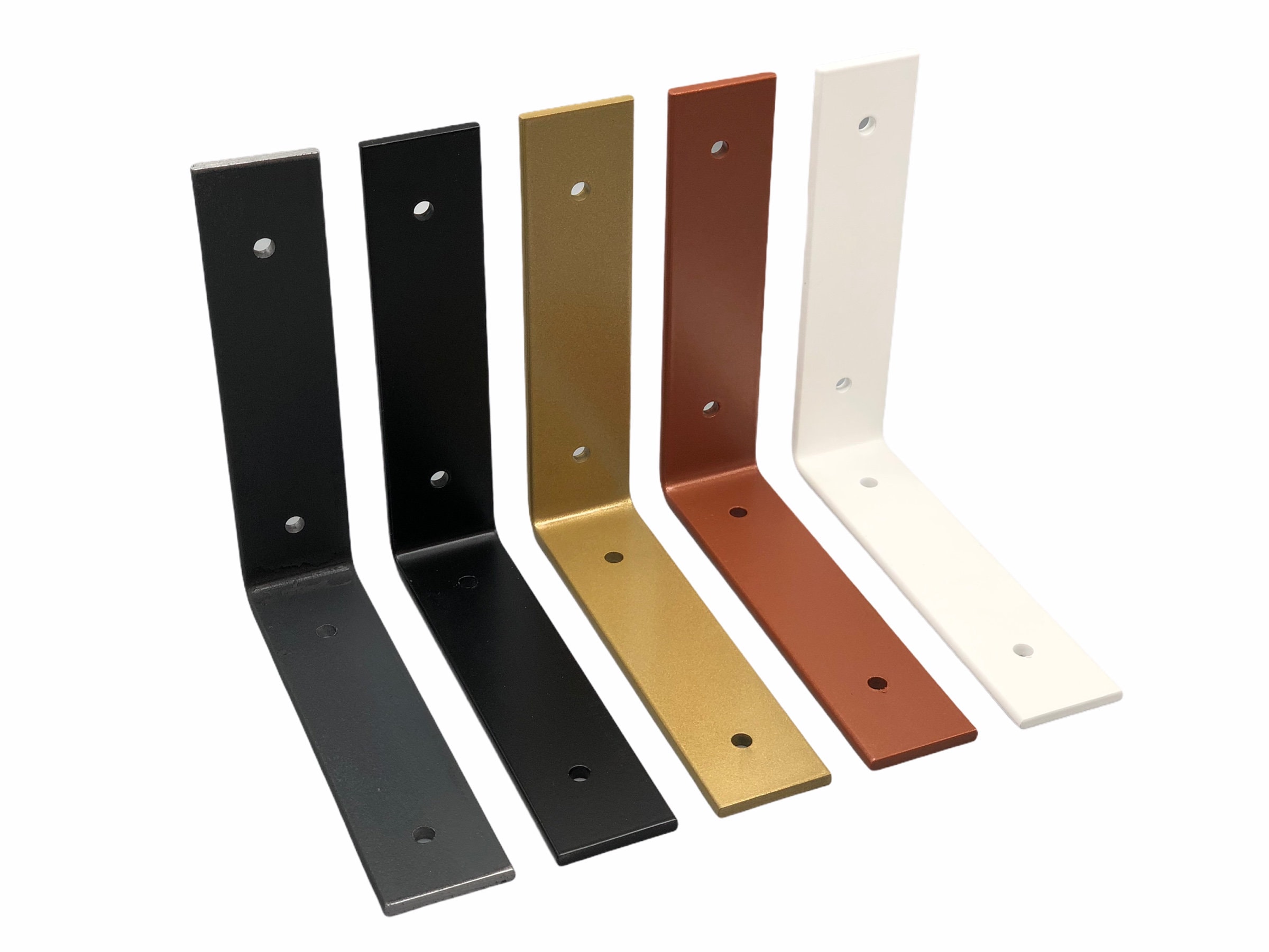4 Pack 8Lx6H Angle Shelf Bracket