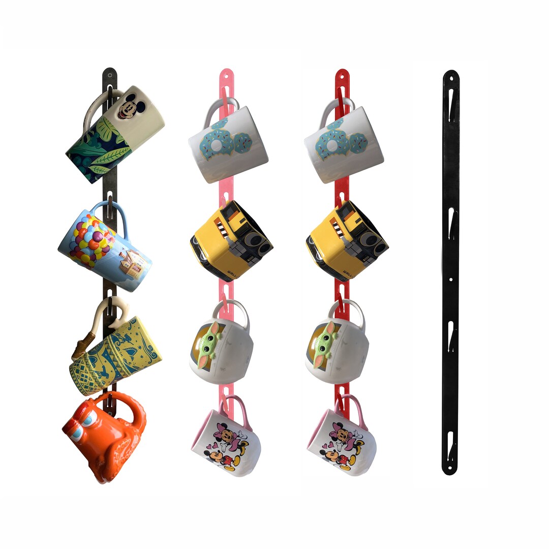 Coffee Cup Holder, Coffee Mug Holder, Tea Cup Holder, Coffee Bar, Wall