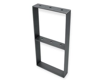 Square Legs with Middle Shelf  (Single Leg Ordering) (1.5" Wide - 1/4" Thick)