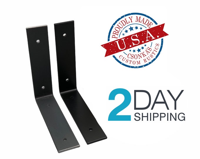 Hook Shelf Bracket J Bracket Shelf Bracket Iron Bracket Etsy