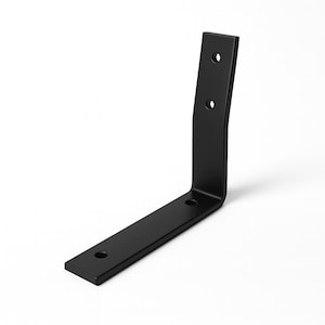 Backrest Bracket for Bench, Angle Bracket, Shelf Bracket, Metal Furniture Leg, L Bracket, Rustic Shelf Support, Modern Steel Shelf Bracket