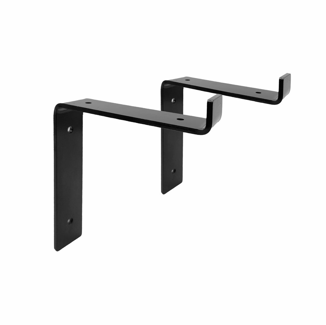 2 Pack Lip Shelf Brackets, Z Bracket, Shelf Bracket, Floating Shelf