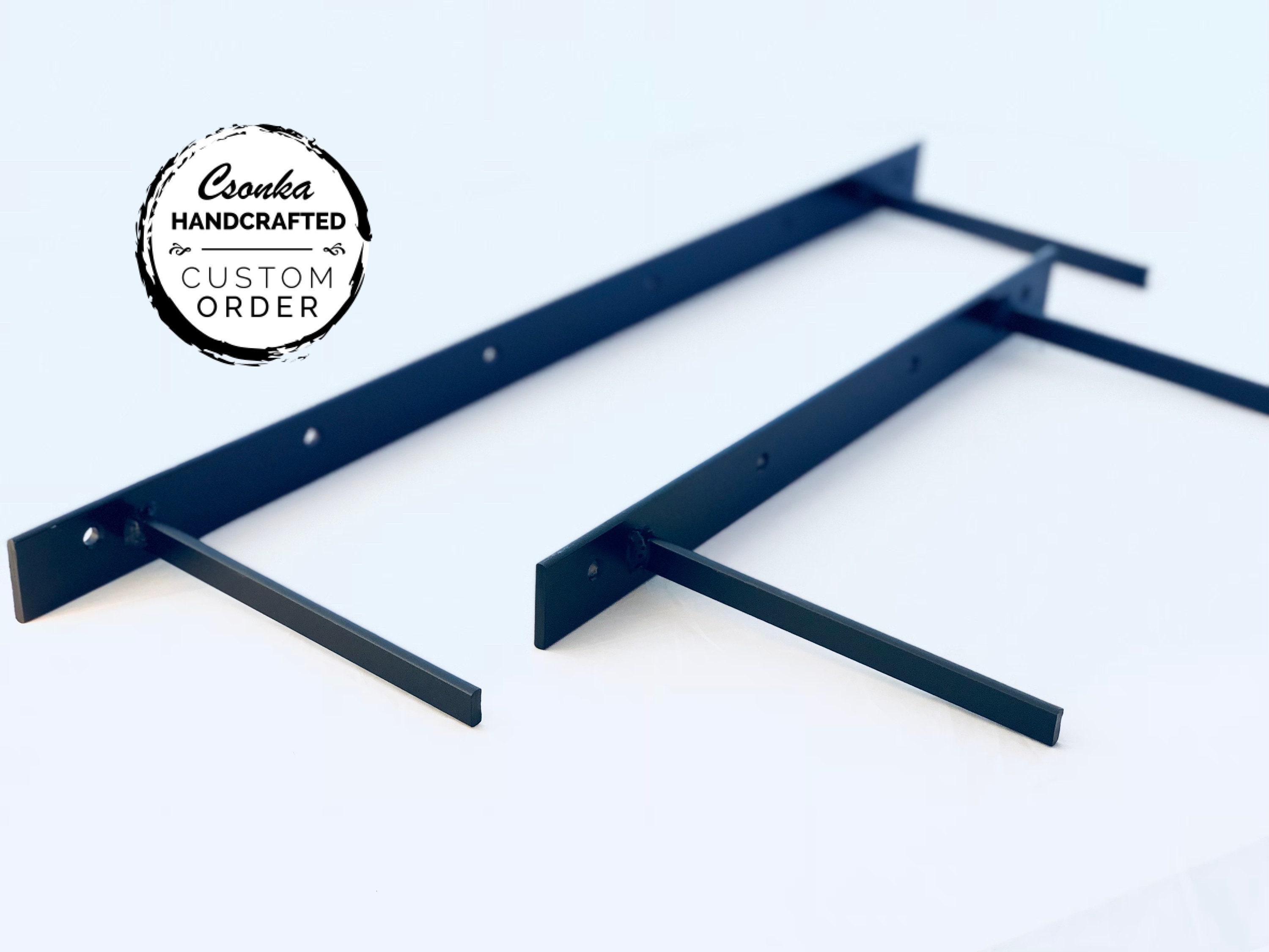 Floating Shelf Brackets Size Range 10L to 78L Etsy