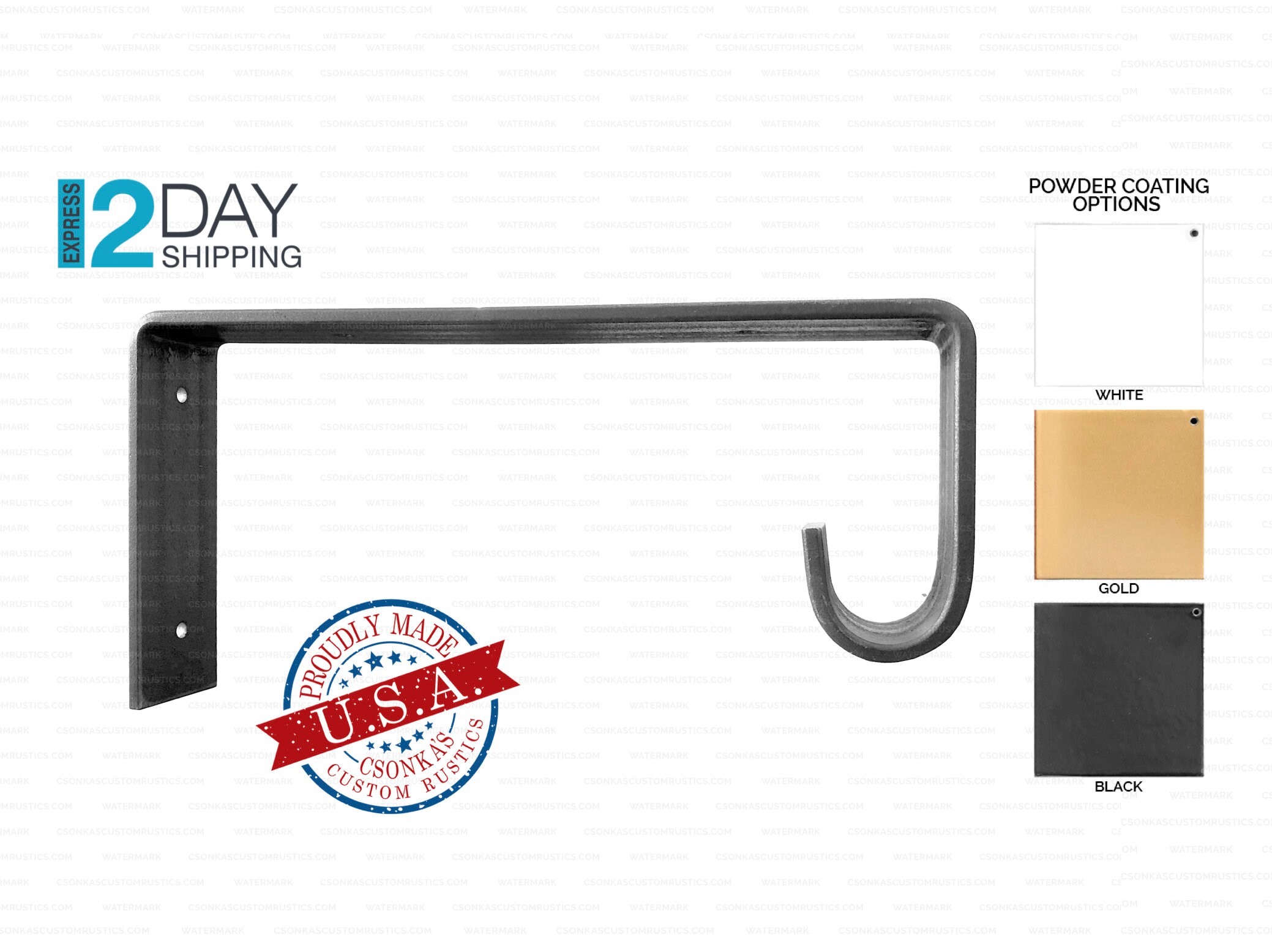 Closet Rod Hanger Bracket