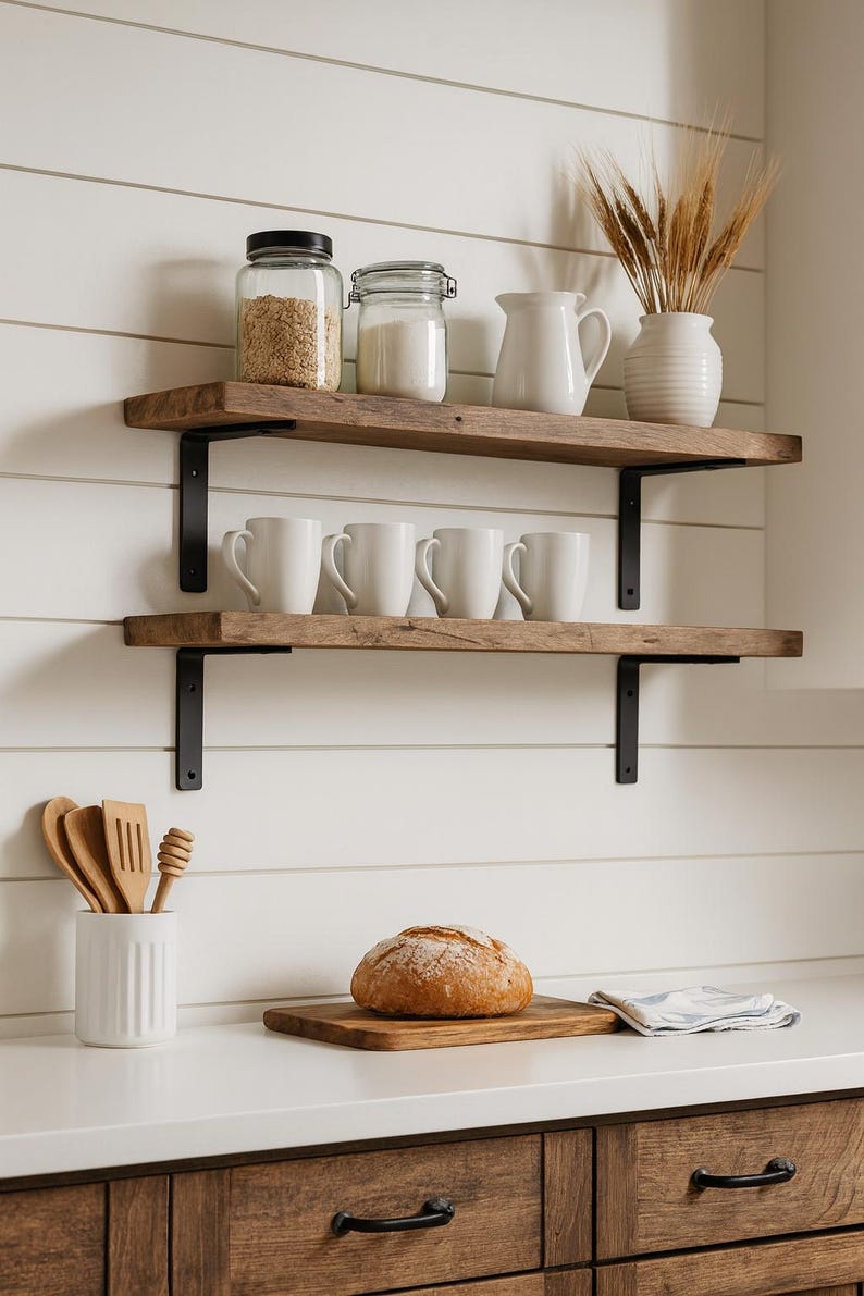 Angle Shelf Bracket, Black, Gold, White, Metal Shelf Bracket, Floating Shelf Bracket, Shelf Bracket, Hidden floating, Steel Shelf Bracket image 4