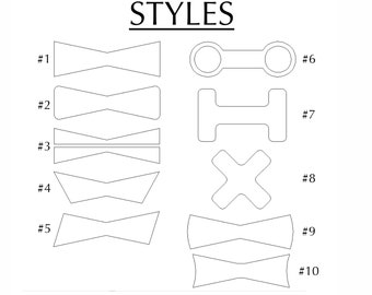 Metal Bow Tie Inlay Stitcher