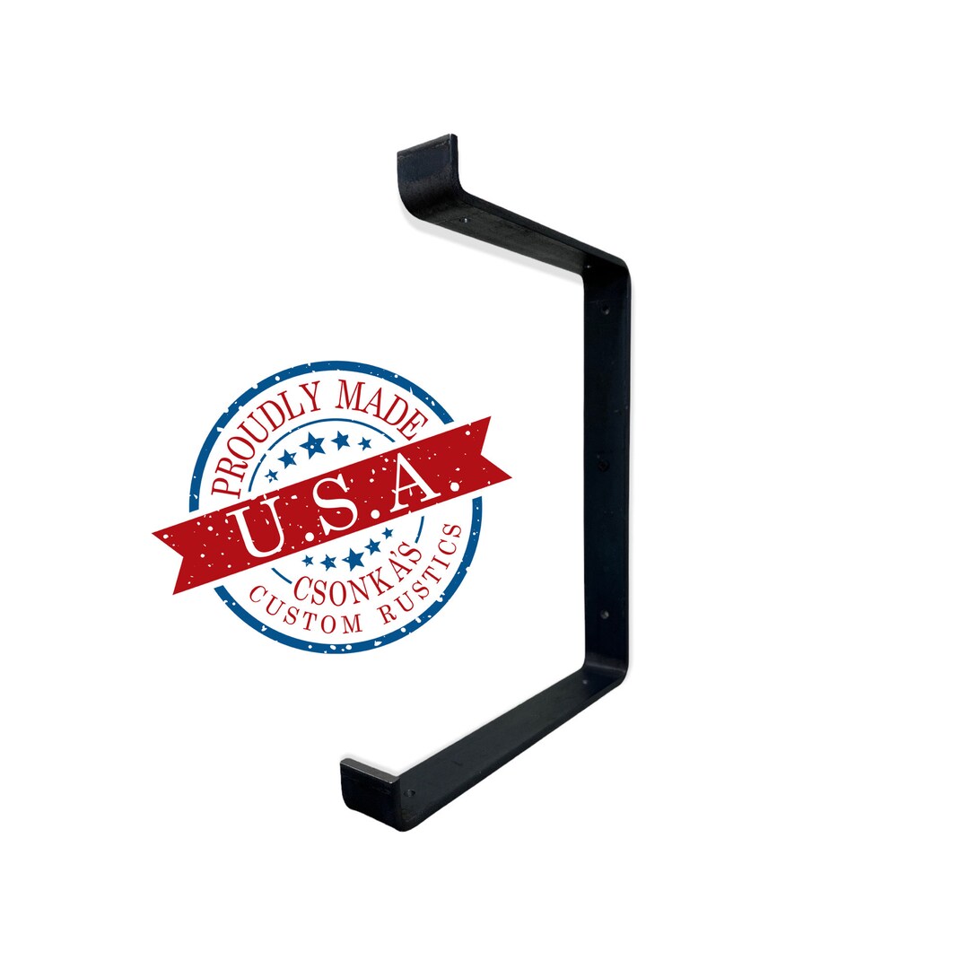 Double Shelf Bracket, Layered Shelf Bracket, Metal Shelf Bracket