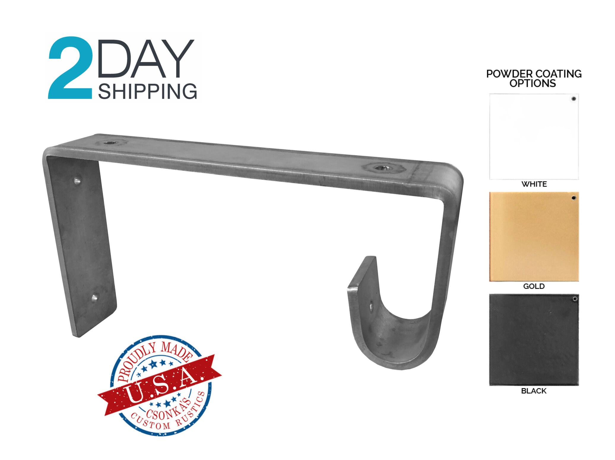 Closet Rod Hanger Bracket