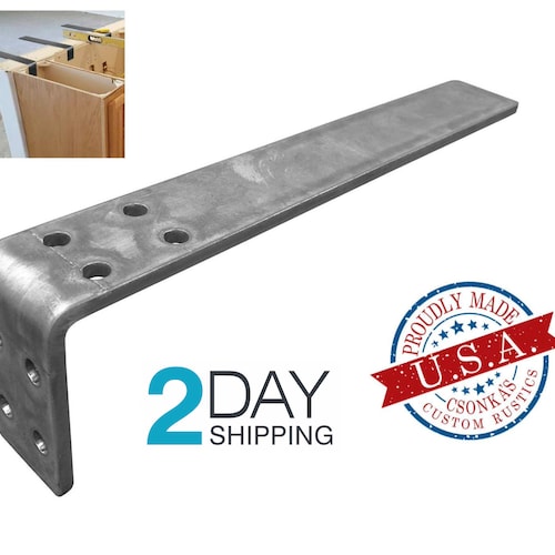HEAVY DUTY Hidden Floating Desk Bracket Hardware Only Etsy