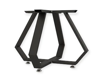 Geometric Pedestal Coffee Table Base CK-90