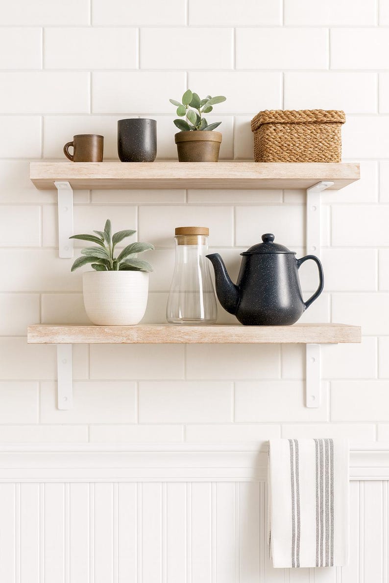 Angle Shelf Bracket, Black, Gold, White, Metal Shelf Bracket, Floating Shelf Bracket, Shelf Bracket, Hidden floating, Steel Shelf Bracket image 6