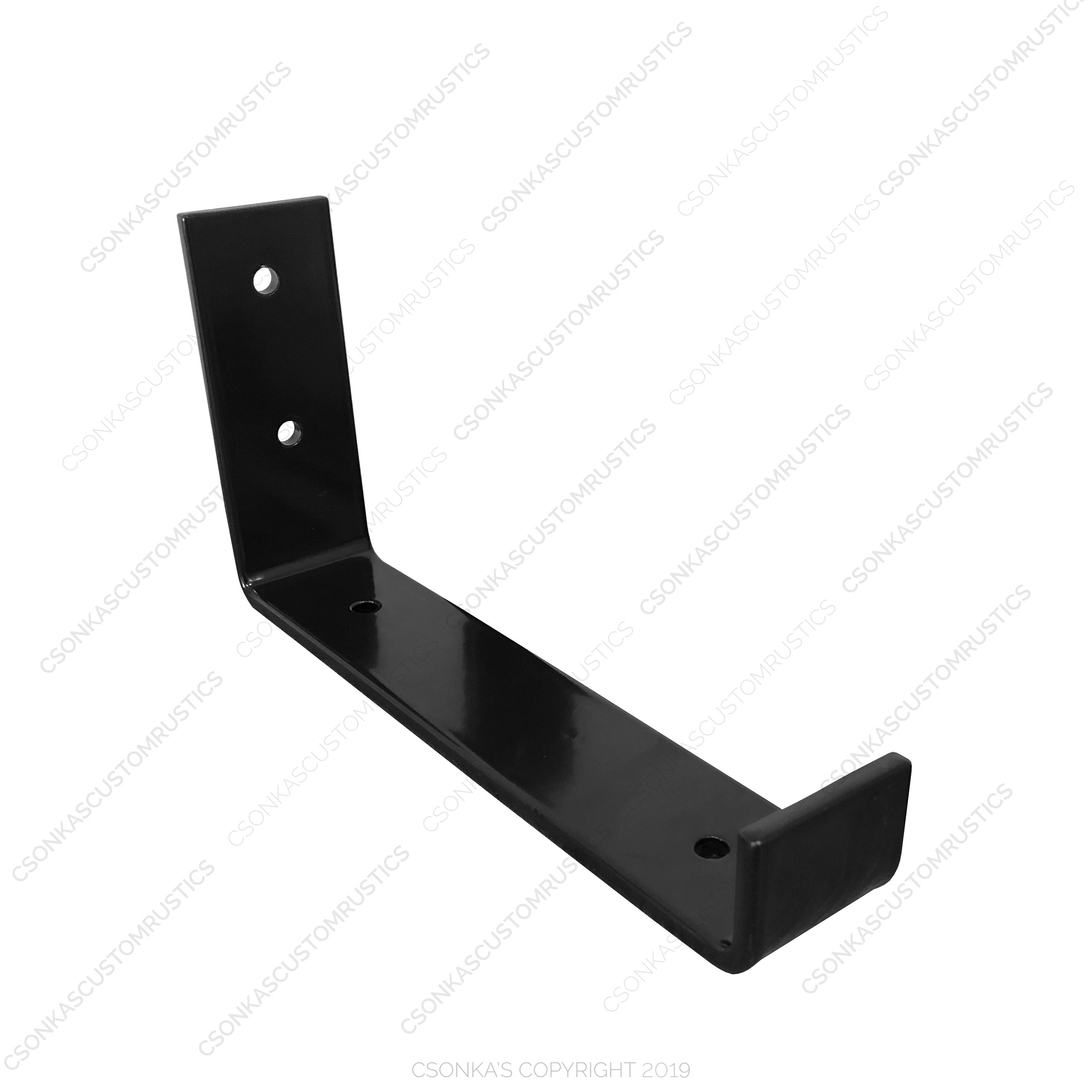Single Color HOOK Shelf Brackets J Bracket Black White Etsy