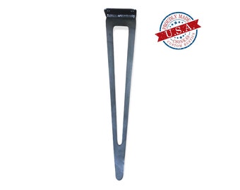 Waterjet Hairpin Metal Leg (Single Leg Ordering)