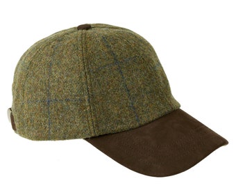 mens tweed baseball cap