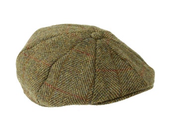 pleat front very Peaky Blinders great special occasion present one size 1940s style BakerPaper Boy lightweight tweed cap