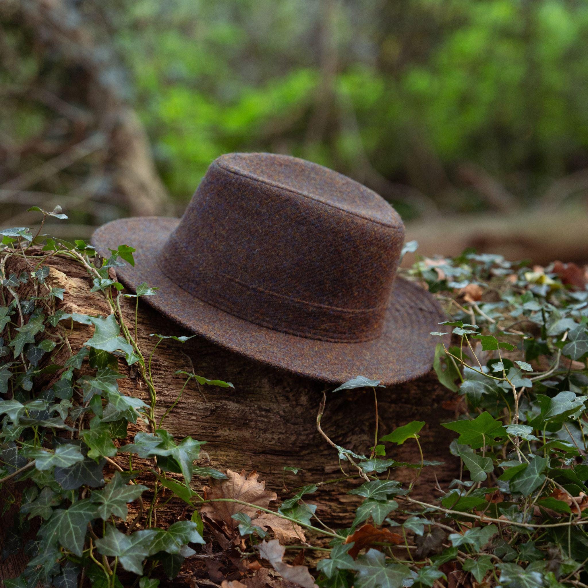 Genuine Harris Tweed Fedora Style Fedora Style Fully Lined