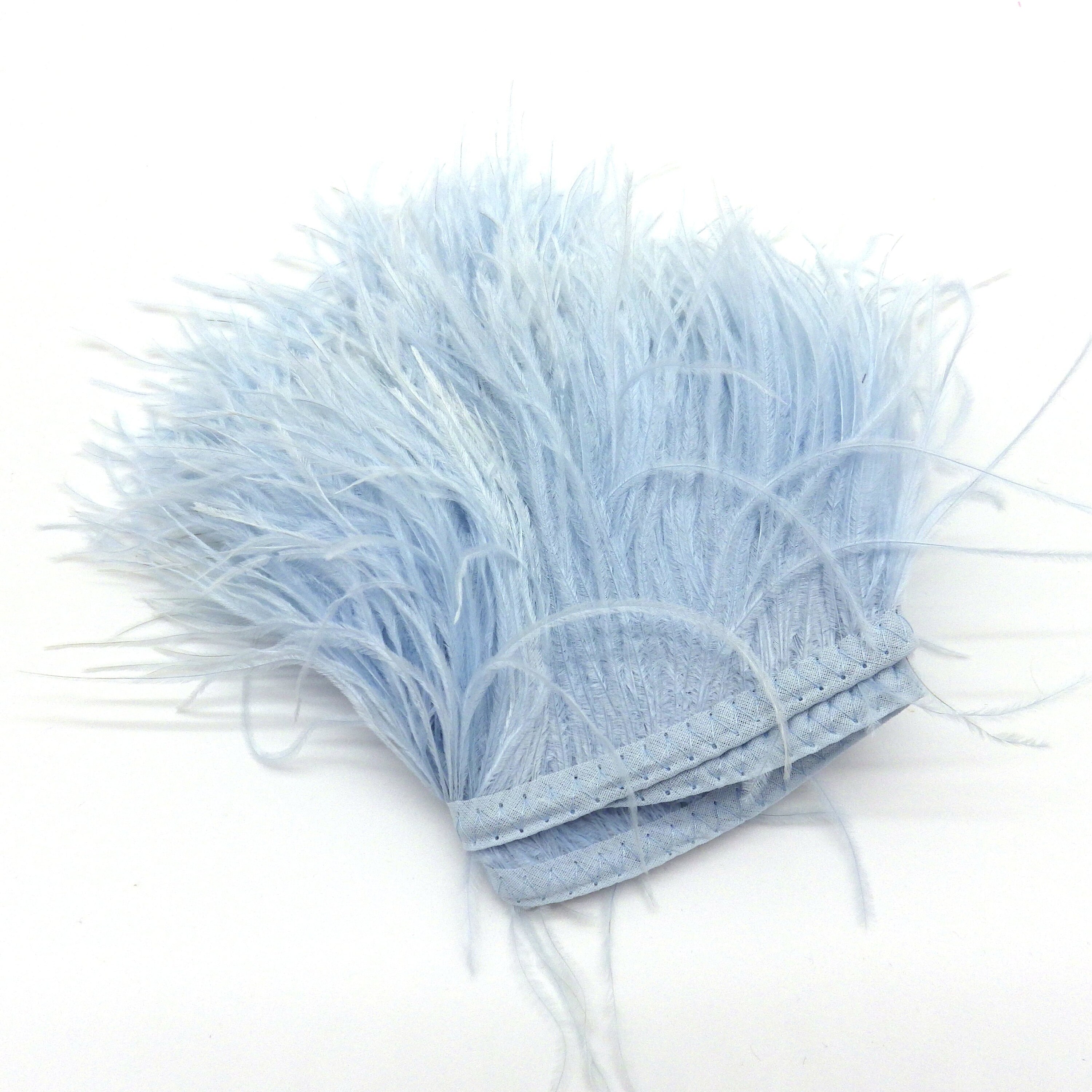 Ostrich Feather Fringe 10CM for Millinery Use FR002A - Etsy UK