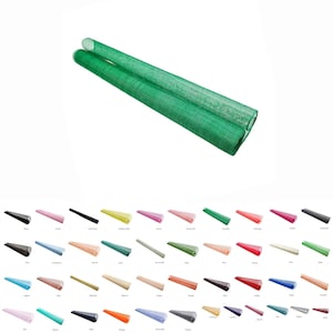 Machine Made Stiff Sinamay 90cm x 1m - FS002