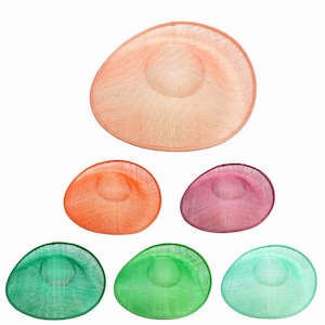Sinamay Wide Fascinator Base 36 x 42cm HA047