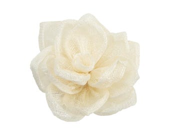 Sinamay Star Flower 10cm - FL008