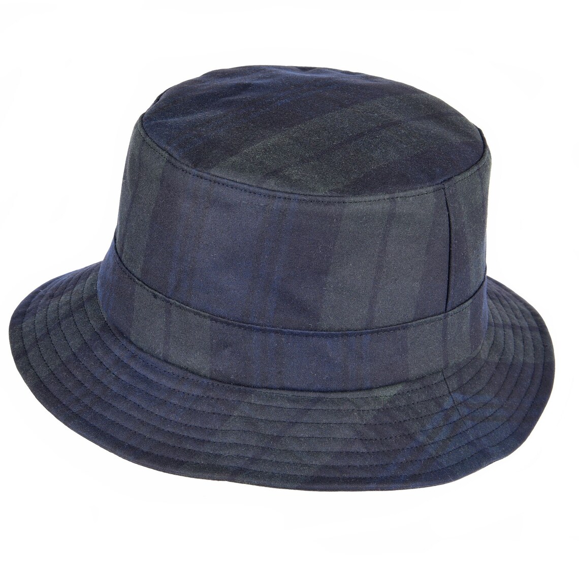 British Waxed Cotton Bucket Hat Quality Tartan Wax Water Etsy