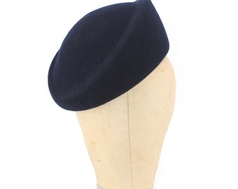 UK Made Felt Air Hostess Hat Base - HA108