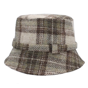 Kapelusz damski Ashkirk Harris Tweed ZH283 OATMEAL CHECK