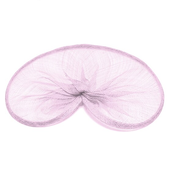 hats /& craft use For fascinators HA057 Gathered sinamay fascinator//hat base