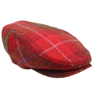 Kelty Harris Tweed Ladies Flat Cap ZH282 ROSEHIP