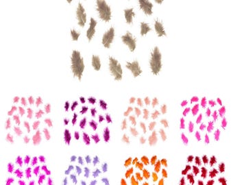 Marabou Feathers x 20pcs - FE008