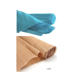 Silk Abaca Fabric 75cm to 90m x 0.5m FS005 image 7