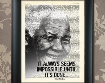 Nelson Mandela, Saying, Nelson Mandela print, Mandela Poster, Nelson Mandela art, Mandela quote, Mandela Print, Nelson Mandela Gift