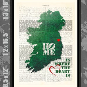 Irland Art Print,Irland Print,Irland Map Art,Irland Wandkunst,Irland Pride,Irland Map Print,Irland's Call,Irland's Call,Irland Karte, Irland