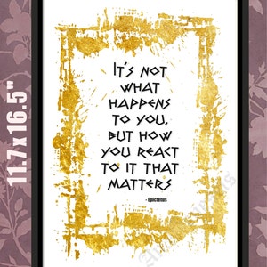 Epictetus Quote, Epictetus Print, Epictetus Art, Philosophy Print, Greek Philosophy, Great Philosophers, Ancient Greek Wisdom, Ancient Rome