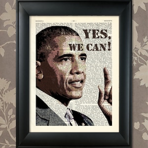 Barack Obama Quote, Barack Obama Print, Barack Obama Art, Obama Print, Black History, African American Art, President, Black Lives Matter