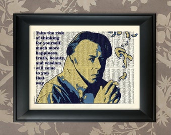 Christopher Hitchens, Quote, Hitchens Print, Hitchens art, Hitchens quote, Hitchens poster, Hitchens print, Hitchens gift, Hitchens decor