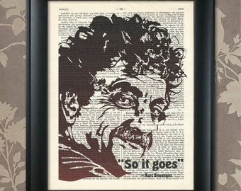 Kurt Vonnegut, Saying, Vonnegut print, Vonnegut Poster, Kurt Vonnegut art, Vonnegut wall art, Vonnegut quote, writer, philosopher