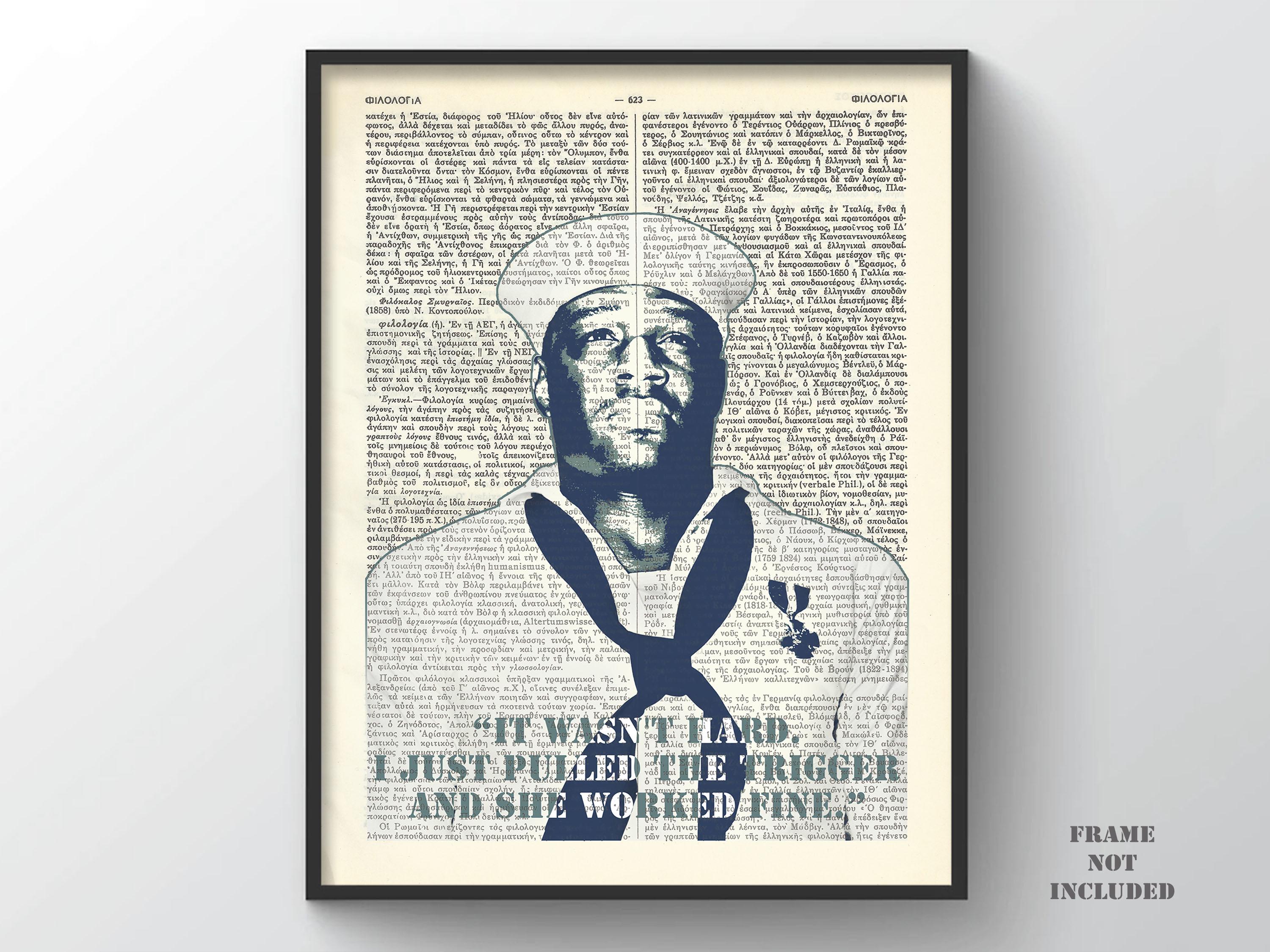 Dorie Miller Quote Print First African-american Navy Cross, Medal