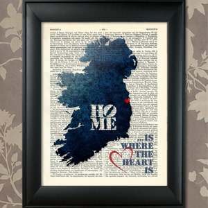 Impresión de arte de Irlanda, Impresión de Irlanda, Arte del mapa de Irlanda, Arte de la pared de Irlanda, Orgullo de Irlanda, Impresión del mapa de Irlanda, Mapa de Irlanda, Mapa de Irlanda, Eire