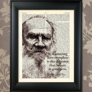 Leo Tolstoy Quote, Leo Tolstoy print, Leo Tolstoy art, Leo Tolstoy poster, Leo Tolstoy wall art, Russian Writer,Anna Karenina,War and Peace