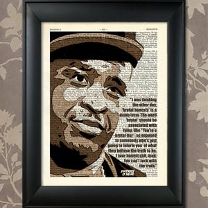 Patrice O&#39;Neal Quote, Patrice O&#39;Neal Art, Patrice O&#39;Neal Print, Patrice O&#39;Neal Gift, African American, Comedian, College Dorm, Black Lives
