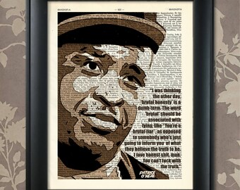 Patrice O'Neal Quote, Patrice O'Neal Art, Patrice O'Neal Print, Patrice O'Neal Gift, African American, Comedian, College Dorm, Black Lives