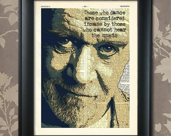 George Carlin Quote, George Carlin Art, George Carlin Print, George Carlin Poster, George Carlin, Comedian, Life Philosopher, College Dorm