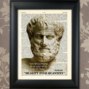 Aristotle, Philosophical Quote, Philosophy Print, Greek Philosophy, Great Philosophers, Aristotle Print, Ancient Greek Wisdom,Ancient Greece