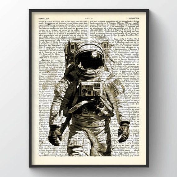 Buy Astronaut Stencil, Astronaut Art, Astronaut Print, Space Love Print,  Retro Black and White, Astronaut Exploring, Cosmos, Astronaut Exploring  Online in India - Etsy
