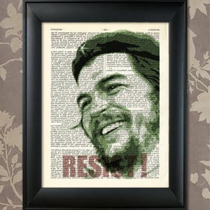 Che Guevara, Resist, Che Guevara print, Che Guevara art, Che Guevara poster, Che Guevara wall art, Argentina, Cuba, Revolution, Resistance