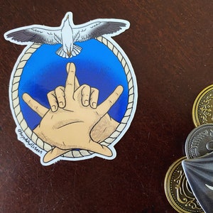 Our Flag Means Death Buttons sticker - OFMD