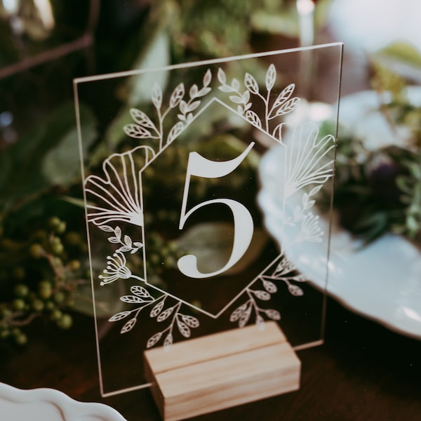 Garden Table Numbers Etsy
