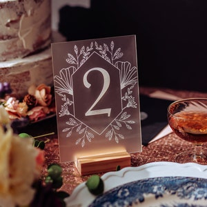 Acrylic Table Numbers, Wedding Table Numbers, Rustic Wedding Decor, Wedding Table Names, Acrylic Wedding Sign, Romantic Wedding, 4x6 in